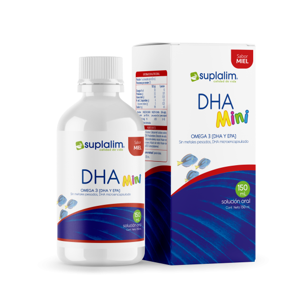 Jarabe DHA Mini para desarrollo cerebral infantil