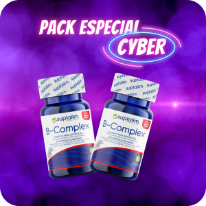 Pack 2x para Estrés, Concentración y Memoria B-Complex