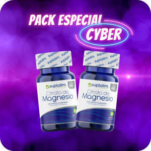 Citrato de Magnesio Supalim – Pack 2x para Apoyo Nervioso y Salud Ósea