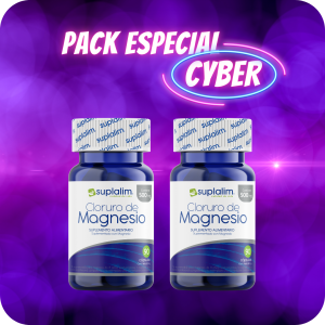 Cloruro de Magnesio Supalim – Pack 2x para Huesos, Articulaciones y Nervios