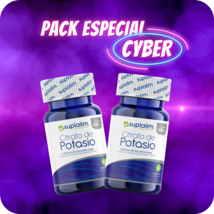 Citrato de Potasio Supalim – Pack 2x para Balance Mineral y Salud Óptima