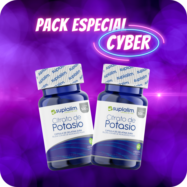 Citrato de Potasio Supalim – Pack 2x para Balance Mineral y Salud Óptima