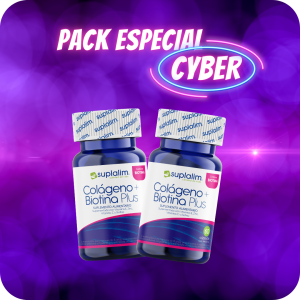 🔥 Cyber Monday: Pack Colágeno + Biotina – Piel, Cabello y Uñas