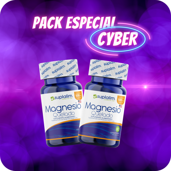 🔥 Cyber Monday: Pack Magnesio Quelado – Alta Absorción para Huesos y Músculos