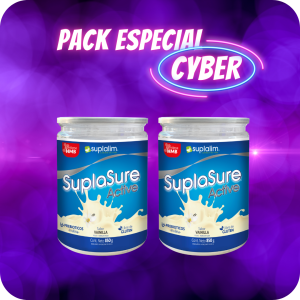 🔥 Cyber Monday: Pack SuplaSure® Active – Nutrición Inteligente Vainilla