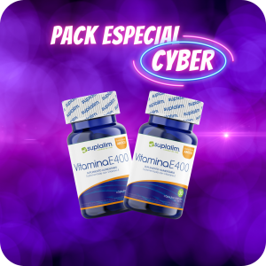 🔥 Cyber Monday: Pack Vitamina E400 – Cápsulas Antioxidantes para Piel y Corazón