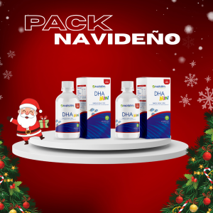 Duo Pack Navideño Jarabe DHA Mini | Especial Navidad