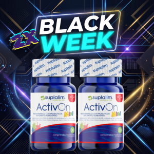 [Duo Black] - Activon Mini - Multivitamínico Masticable con Probióticos para Niños