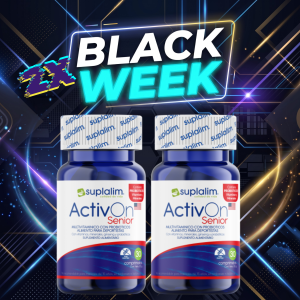 [Duo Black] - Activon Senior - Multivitamínico para Adultos Mayores con Probióticos