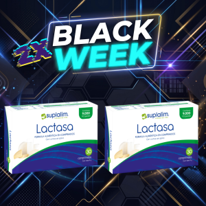 [Duo Black] - Lactasa - Suplemento para Intolerancia a la Lactosa