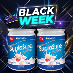 [Duo Black] - 🥇 Suplasure Active – Nutrición Inteligente para una Vida Activa Sabor Frutilla