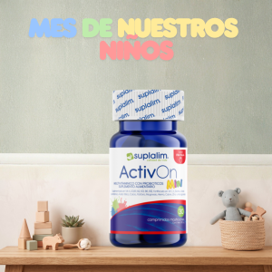 [Oferta Agosto] Activon Mini – Multivitamínico Masticable con Probióticos para Niños